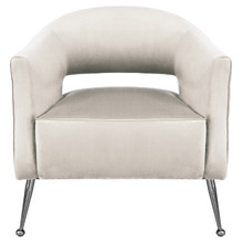 Imilia Velvet Armchair